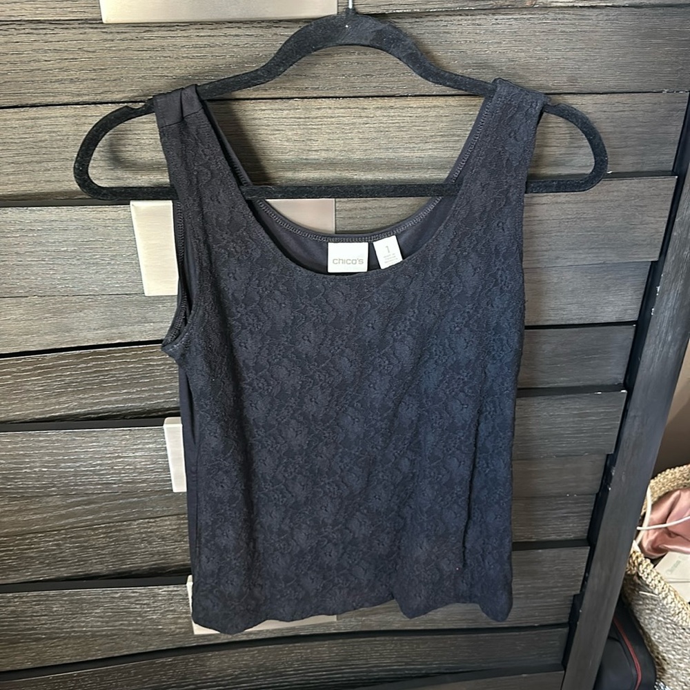 Chico’s lace front tank